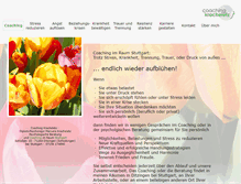 Tablet Screenshot of coaching-kracheletz.de